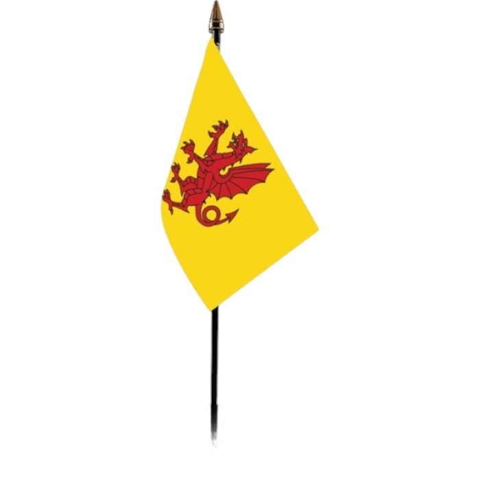 HGV Van Dashboard Flag Set - Choose 2, or 3 Flags - Many Options Available