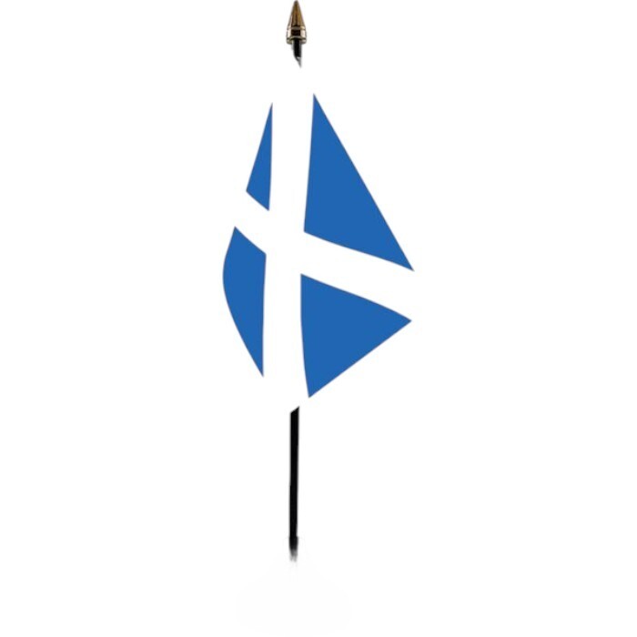 HGV Van Dashboard Flag Set - Choose 2, or 3 Flags - Many Options Available