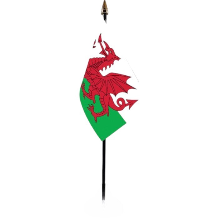 HGV Van Dashboard Flag Set - Choose 2, or 3 Flags - Many Options Available