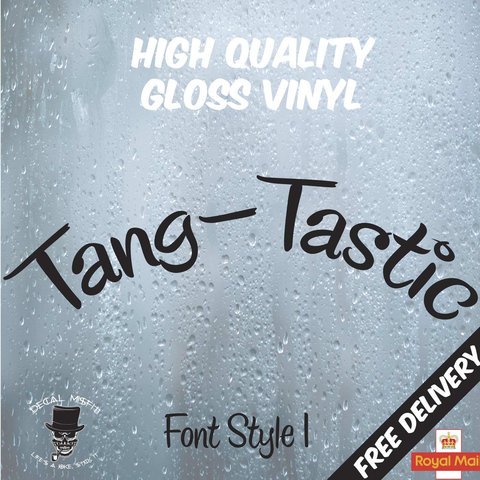 Tang-Tastic | Curved Truck Windscreen Sticker Scania Volvo Daf