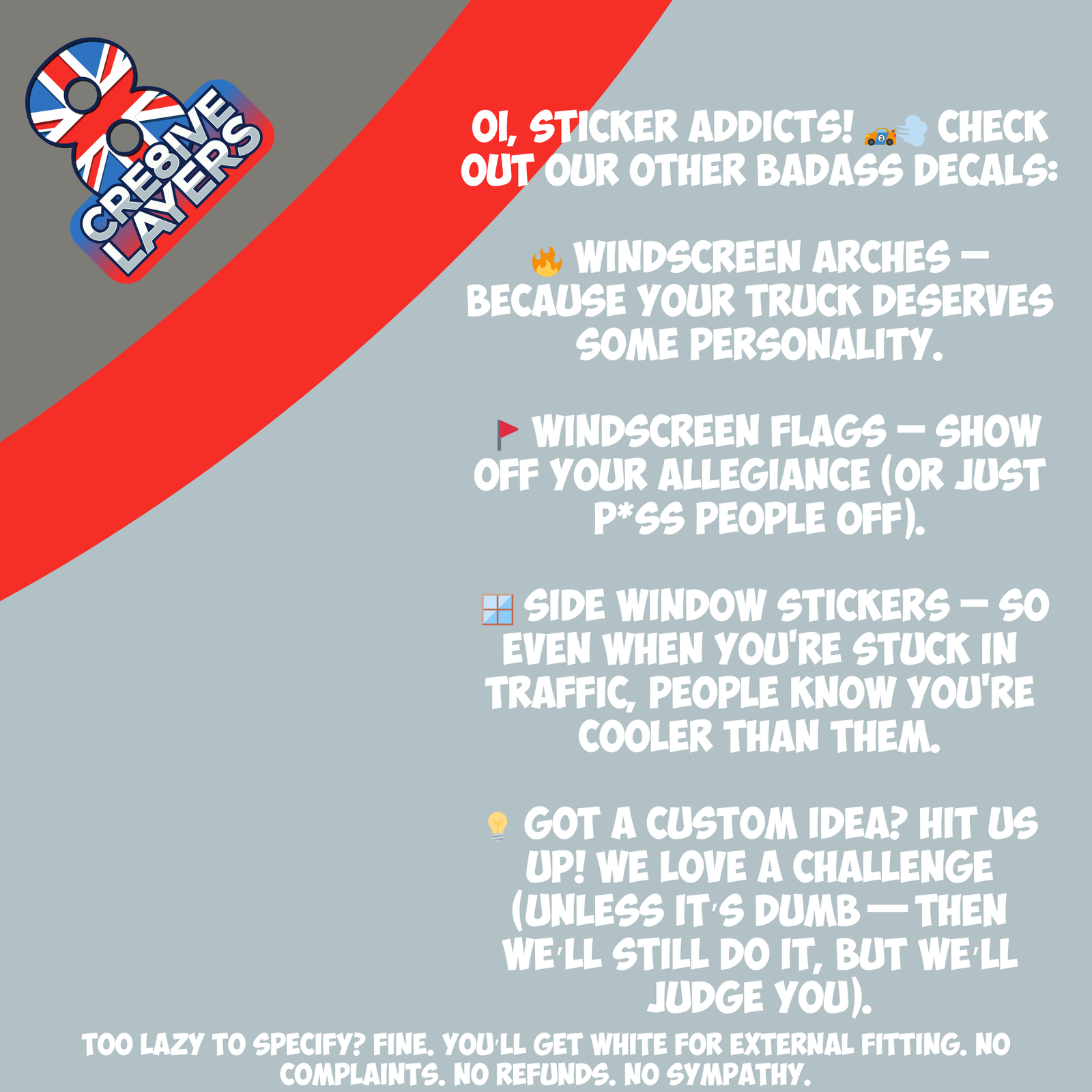 VOLVO FH Rear Cab Infill Sticker 2013–2024 – Full Text & Outline Vinyl Decal