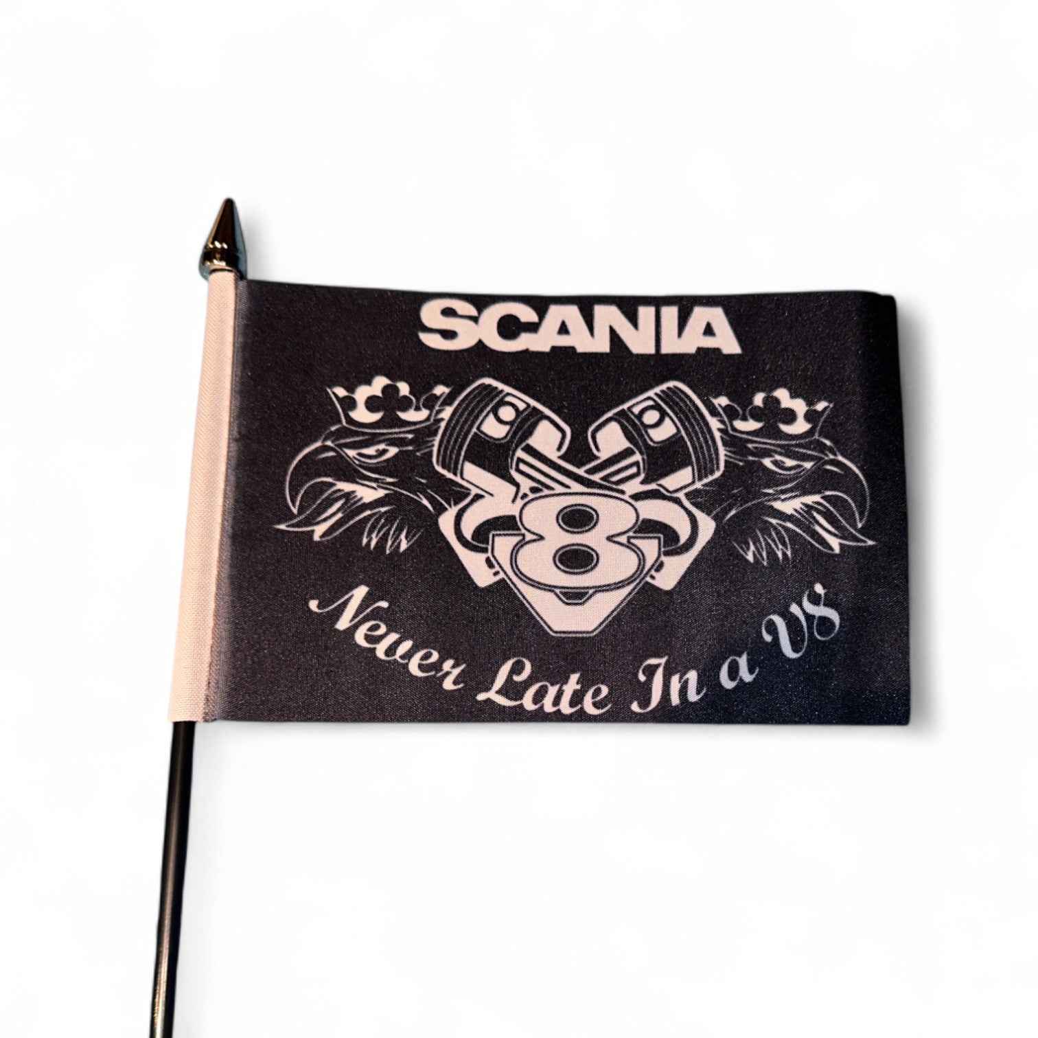 HGV Van Dashboard Flag Set - Choose 2, or 3 Flags - Many Options Available