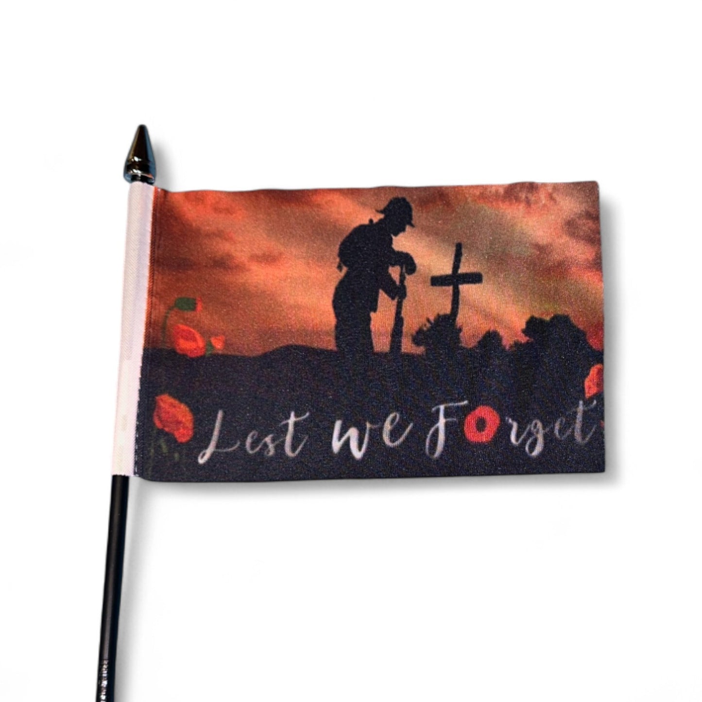HGV Van Dashboard Flag Set - Choose 2, or 3 Flags - Many Options Available