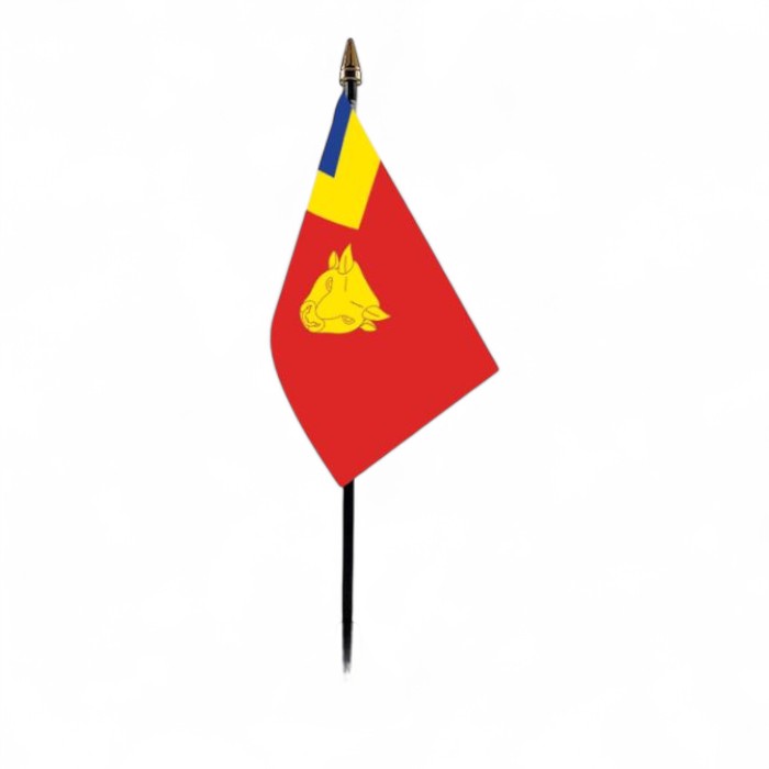 Single HGV Dashboard Flag – Replacement Truck Cab Flag Only Section 2