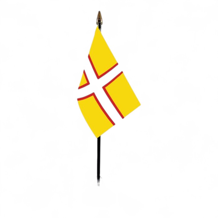 Single HGV Dashboard Flag – Replacement Truck Cab Flag Only Section 2